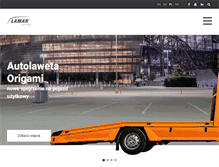 Tablet Screenshot of lamar.com.pl